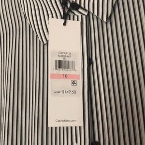 Striped sleeveless maxi shirt dress